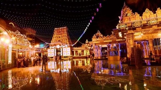 Karnataka has around 400 A-grade temples including Kukke Subramanya, Kateel Durgaparameshwari, Kollur Mookambika, Mysuru Chamundeshwari, Horanadu Annapoorneshwari and Melkote Cheluvanarayana. (File photo) Karnataka has around 400 A-grade temples including Kukke Subramanya, Kateel Durgaparameshwari, Kollur Mookambika, Mysuru Chamundeshwari, Horanadu Annapoorneshwari and Melkote Cheluvanarayana. (File photo)