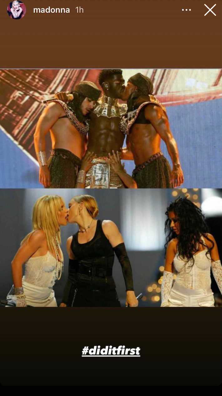 Madonna's Instagram Story Madonna's Instagram Story
