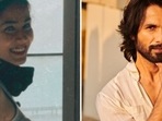 Shahid Kapoor shared a picture of his wife Mira Rajput. Shahid Kapoor shared a picture of his wife Mira Rajput.