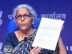 The GST Council is chaired by Union finance minister Nirmala Sitharaman and finance ministers of states are its members. (RAJ K RAJ/HT PHOTO) The GST Council is chaired by Union finance minister Nirmala Sitharaman and finance ministers of states are its members. (RAJ K RAJ/HT PHOTO)