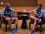 Shikhar Dhawan and Prithvi Shaw in jovial mood. (BCCI/Screengrab) Shikhar Dhawan and Prithvi Shaw in jovial mood. (BCCI/Screengrab)