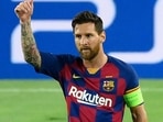 Lionel Messi is no longer under contract with Barcelona. Lionel Messi is no longer under contract with Barcelona.