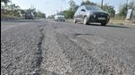 Paucity of funds has left several roads in Chandigarh in a state of disrepair. (HT File Photo) Paucity of funds has left several roads in Chandigarh in a state of disrepair. (HT File Photo)