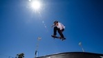 French skateboarder Vincent Matheron trains for the Tokyo Olympic Games at the Bowl du Prado skatepark in Marseille on June 24, 2021. - After being injured for several months, Vincent Matheron will join the French skateboard team to compete for the Olympic games in Tokyo. Skateboarding will make its debut appearance in the competition. (Photo by CLEMENT MAHOUDEAU / AFP)(AFP) French skateboarder Vincent Matheron trains for the Tokyo Olympic Games at the Bowl du Prado skatepark in Marseille on June 24, 2021. - After being injured for several months, Vincent Matheron will join the French skateboard team to compete for the Olympic games in Tokyo. Skateboarding will make its debut appearance in the competition. (Photo by CLEMENT MAHOUDEAU / AFP)(AFP)