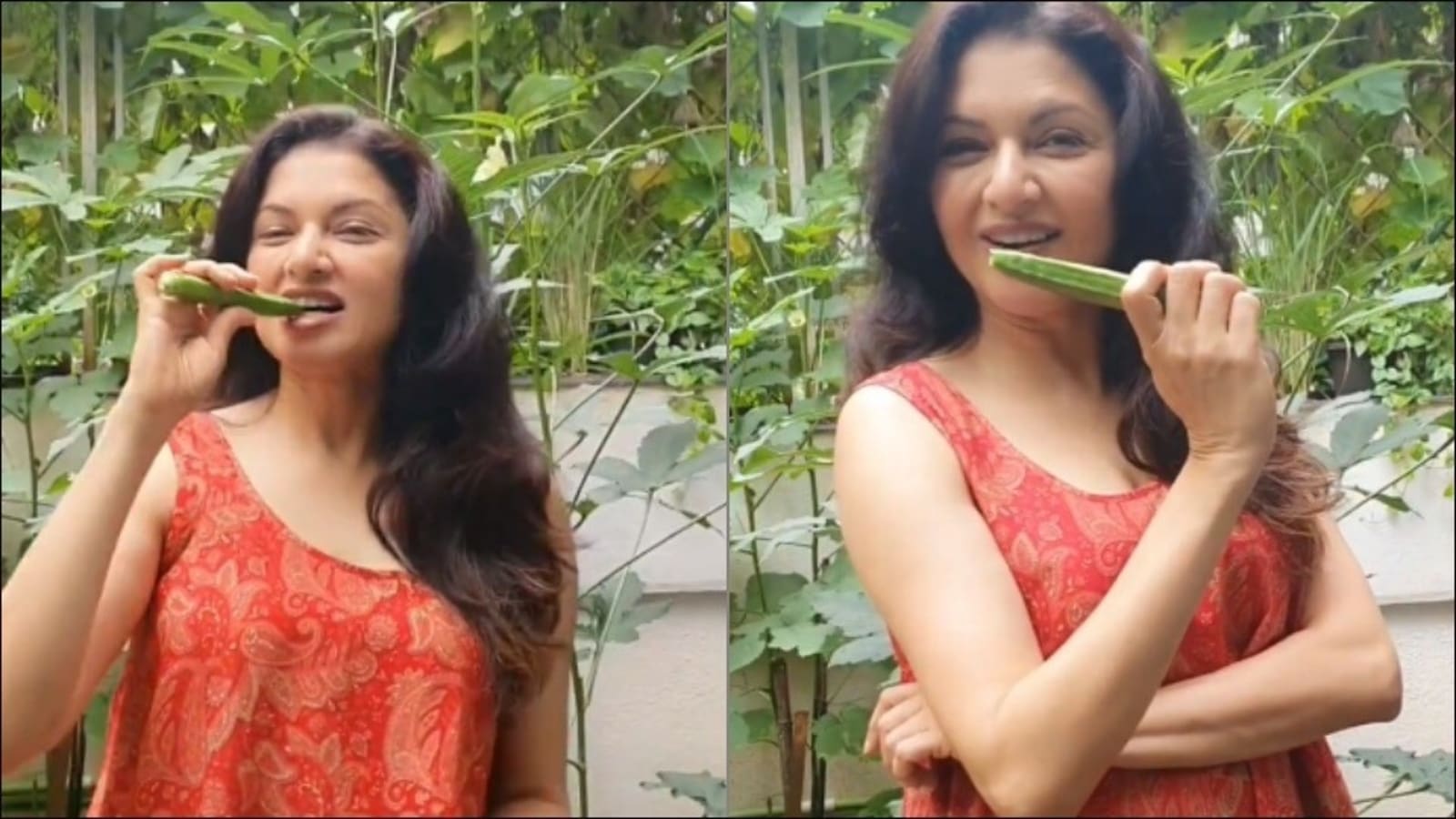 Bhagyashree reveals lesser known health perks of ‘ghar ki kurkuri, taazi bhindi'