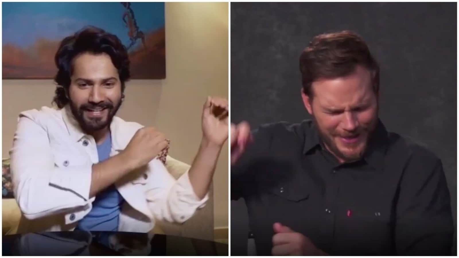 Chris Pratt dances to Tan Tana Tan, recruits Varun Dhawan to save the world. Watch