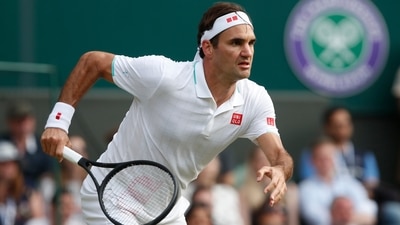 Switzerland's Roger Federer in action during his second-round match against France's Richard Gasquet (REUTERS)