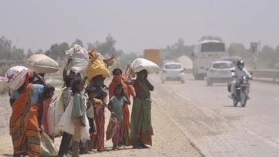 The Delhi government said last month that nearly 800,000 migrants used buses to leave the Capital between mid-April and mid-May. The Delhi government said last month that nearly 800,000 migrants used buses to leave the Capital between mid-April and mid-May.