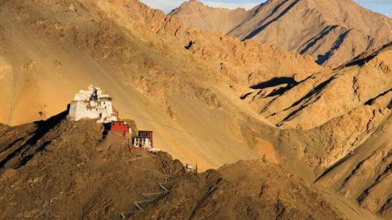 Namgyal Tsemo: This Buddhist monastery is located in Leh district. It was found in 1430 by King Tashi Namgyal of Ladakh. The rough terrains and snow-capped mountains surrounding the place gives makes it more attractive.  (Instagram/@yattriofficial)