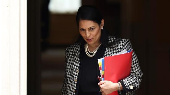UK home secretary Priti Patel. (REUTERS) UK home secretary Priti Patel. (REUTERS)