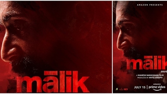 Fahadh Faasil in a new poster of Malik, Fahadh Faasil in a new poster of Malik,