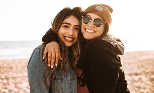 A recent study suggests that communicating with female friends decreases stress hormone levels for women across the lifespan.(Unsplash)