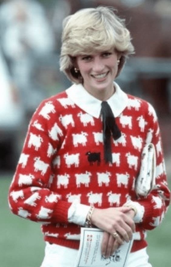 The most talked about sweater that she wore twice - never was afraid of repeating clothing and managing to make a statement everytime. The most talked about sweater that she wore twice - never was afraid of repeating clothing and managing to make a statement everytime.