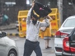 IMD has predicted that the monsoon which usually sets in Delhi on June 27 will be delayed this year till July 7. (PTI Photo/Ravi Choudhary) IMD has predicted that the monsoon which usually sets in Delhi on June 27 will be delayed this year till July 7. (PTI Photo/Ravi Choudhary)