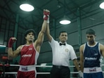 Farhan Akhtar in a still from Toofaan song Todun Taak.