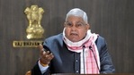 West Bengal governor Jagdeep Dhankhar. (PTI)(HT_PRINT) West Bengal governor Jagdeep Dhankhar. (PTI)(HT_PRINT)