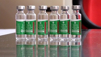 Union health ministry said both Covaxin and Covishield are effective against Delta variant. Union health ministry said both Covaxin and Covishield are effective against Delta variant.