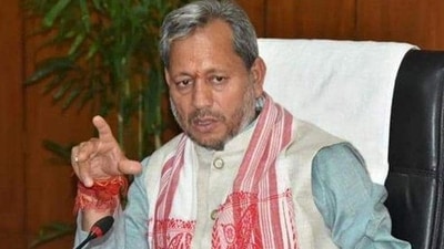 Uttarakhand CM Tirath Singh Rawat. (Photo @TIRATHSRAWAT)