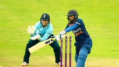 India's Mithali Raj bats. (AP)