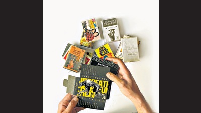Some of the cassettes in collector and businessman Nishant Mittal’s collection. Some of the cassettes in collector and businessman Nishant Mittal’s collection.