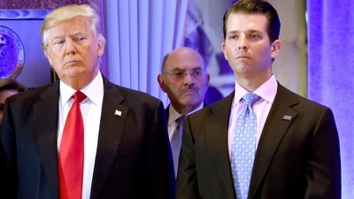 Donald Trump has not been charged but the probe has found out that Trump signed some of the cheques of this alleged scheme. (AFP) Donald Trump has not been charged but the probe has found out that Trump signed some of the cheques of this alleged scheme. (AFP)