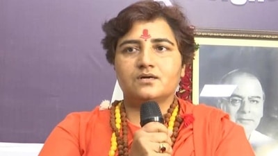File photo of BJP MP Sahdvi Pragya.