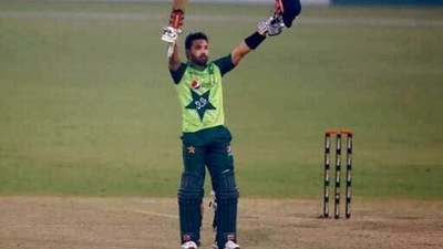 Pakistan's Mohammad Rizwan (AP)