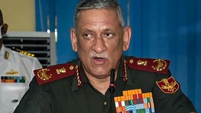 CDS General Bipin Rawat. (PTI) CDS General Bipin Rawat. (PTI)