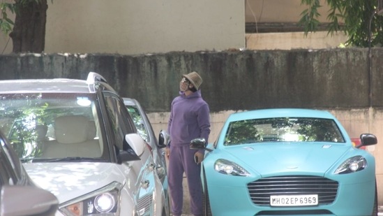 The car was earlier white in colour and was gifted to Ranveer by himself for his 32nd birthday in 2017. (Varinder Chawla)