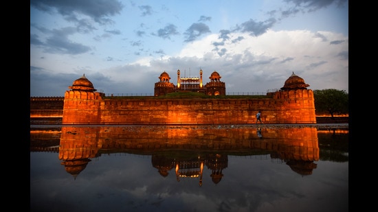 The magnificent Lal Qila in Delhi. (Amal KS/HT PHOTO) The magnificent Lal Qila in Delhi. (Amal KS/HT PHOTO)