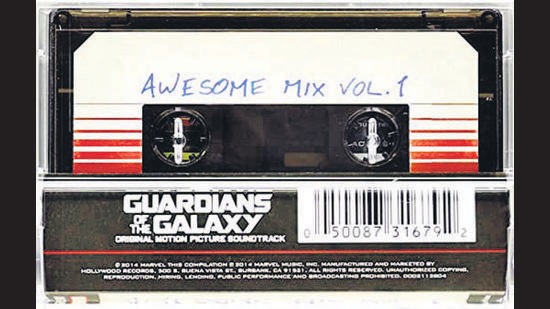 The first of two Guardians of the Galaxy mixed tapes. The first of two Guardians of the Galaxy mixed tapes.