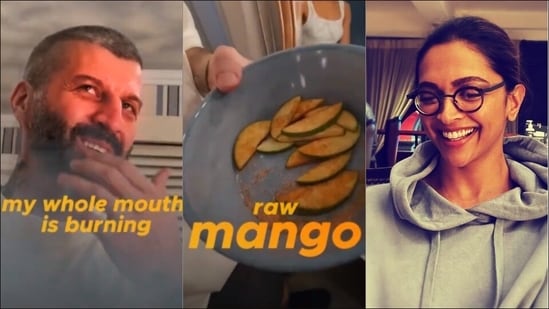 Deepika Padukone's love for raw mangoes sets us relating, here are its health benefits(Instagram/deepikapadukone)