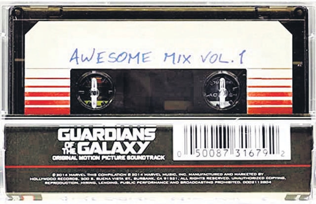 The first of two Guardians of the Galaxy mixed tapes. The first of two Guardians of the Galaxy mixed tapes.