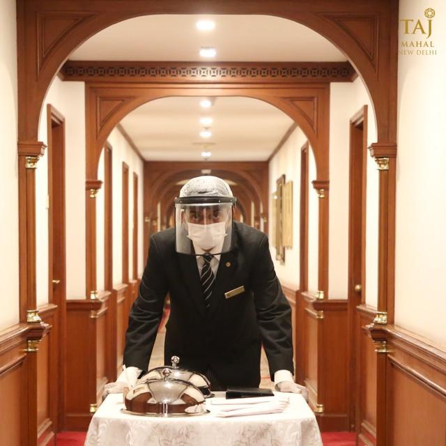 At the Taj Mahal and Taj Palace Hotel Delhi, reservations are preferred for restaurants. At the Taj Mahal and Taj Palace Hotel Delhi, reservations are preferred for restaurants.