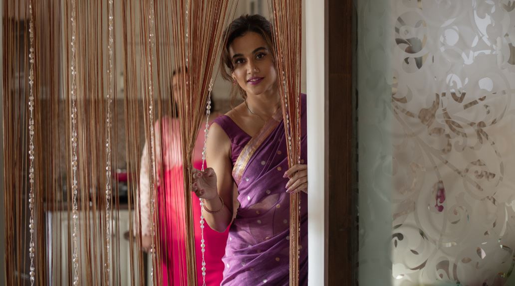 Taapsee Pannu in a still from Haseen Dillruba.