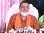 The newly-appointed Uttarakhand chief minister Pushkar Singh Dhami, who is an MLA from Khatima constituency, said that BJP has always kept him under its wing just like his mother. (ANI Photo)