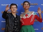 Tom Holland and Zendaya spark dating rumours after they were spotted kissing. Tom Holland and Zendaya spark dating rumours after they were spotted kissing.