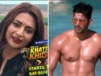 The new Khatron Ke Khiladi 11 promo featured Divyanka Tripathi, Nikki Tamboli, Aastha Gill, Mahekk Chahal, Sana Makbul and Varun Sood. The new Khatron Ke Khiladi 11 promo featured Divyanka Tripathi, Nikki Tamboli, Aastha Gill, Mahekk Chahal, Sana Makbul and Varun Sood.