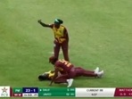 Chinelle Henry collapsed during the 2nd ODI vs Pakistan Chinelle Henry collapsed during the 2nd ODI vs Pakistan