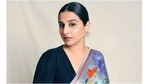 Vidya Balan is all about the tropical vibes in <span class='webrupee'>₹</span>24k saree and velvet blouse(Instagram/@who_wore_what_when) Vidya Balan is all about the tropical vibes in <span class='webrupee'>₹</span>24k saree and velvet blouse(Instagram/@who_wore_what_when)