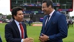 Wasim Akram and Sachin Tendulkar during the 2019 World Cup in England. (Getty Images) Wasim Akram and Sachin Tendulkar during the 2019 World Cup in England. (Getty Images)