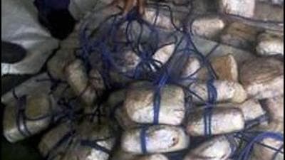 The contraband was detected at the Nhava Sheva port in Navi Mumbai on Thursday. (HT FILE PHOTO) The contraband was detected at the Nhava Sheva port in Navi Mumbai on Thursday. (HT FILE PHOTO)