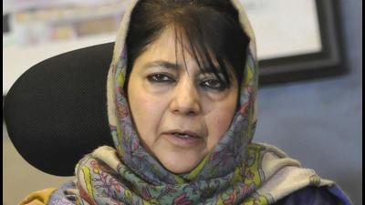 PDP chief Mehbooba Mufti (HT FILE)