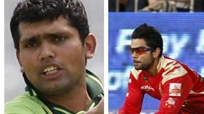 Kamran Akmal on Virat Kohli. (File)