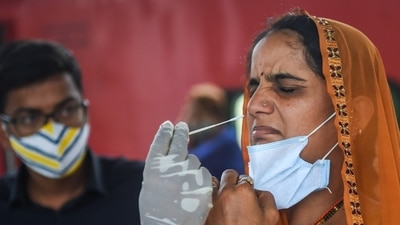 The team of IIT Kanpur scientists projected that if there is a presence of an immunity escape mutant, all the three scenarios will be nullified. (PTI)