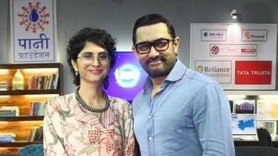 Besides their collaboration on screen, Aamir Khan and Kiran Rao have also set up the Paani Foundation. The Foundation was set up in 2016 by Aamir, Kiran and the core team of the television show Satyamev Jayate. The organisation, which aims to address the problem of water scarcity in the villages of Maharashtra, hosted the Satyamev Jayate Water Cup from 2016 to 2019. Besides their collaboration on screen, Aamir Khan and Kiran Rao have also set up the Paani Foundation. The Foundation was set up in 2016 by Aamir, Kiran and the core team of the television show Satyamev Jayate. The organisation, which aims to address the problem of water scarcity in the villages of Maharashtra, hosted the Satyamev Jayate Water Cup from 2016 to 2019.