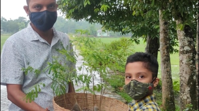 9-year-old Abhinab Deb. (HT photo) 9-year-old Abhinab Deb. (HT photo)