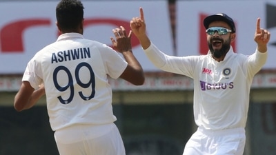R Ashwin and Virat Kohli celebrate a wicket. (BCCI) R Ashwin and Virat Kohli celebrate a wicket. (BCCI)