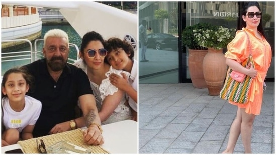 Sanjay and Maanayata Dutt have two children--Shahraan and Iqra.