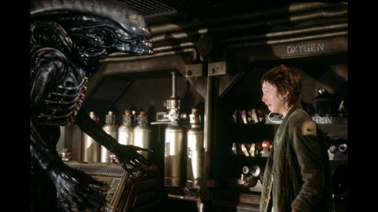 The apex of this sub-genre is arguably Ridley Scott’s 1979 film, Alien, about a space tug attacked by vicious ETs that hatch from sinister-looking eggs, invade the bodies of crew members and burst out of their chests to attack others. Here was an unknown enemy that turned us against ourselves (a trope that would recur time and again). The apex of this sub-genre is arguably Ridley Scott’s 1979 film, Alien, about a space tug attacked by vicious ETs that hatch from sinister-looking eggs, invade the bodies of crew members and burst out of their chests to attack others. Here was an unknown enemy that turned us against ourselves (a trope that would recur time and again).